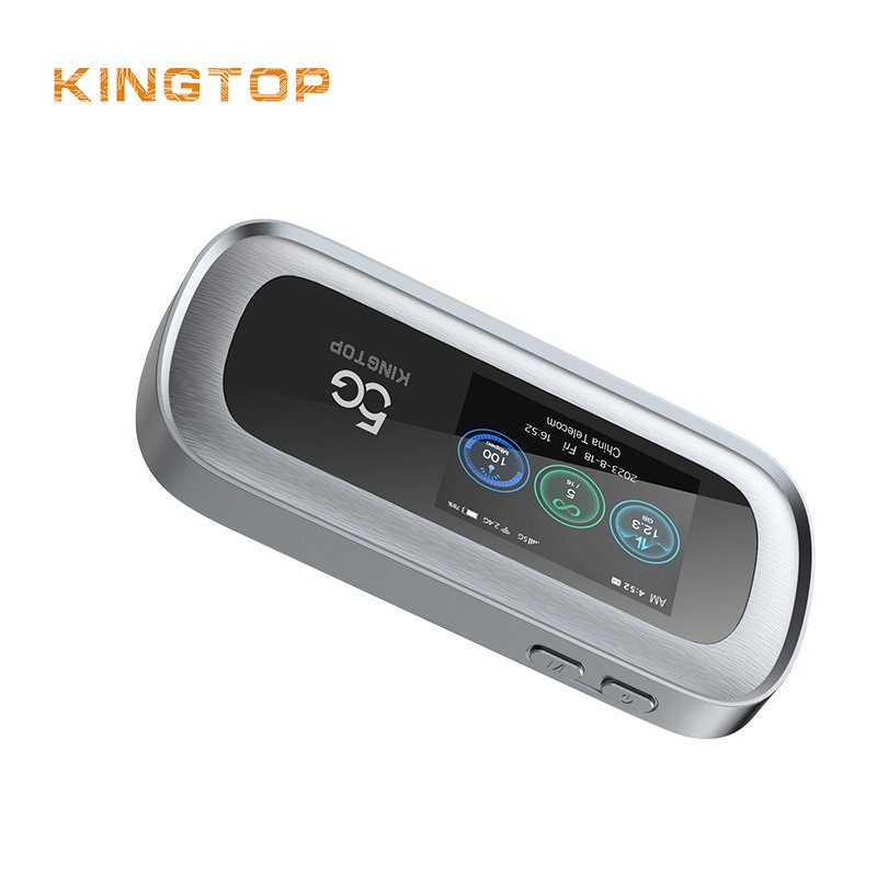 KINGTOP Outdoor Hotspot Portable Mobile Wireless Modem Mini 5G Wifi Sharing Simcard Router 4400mAh